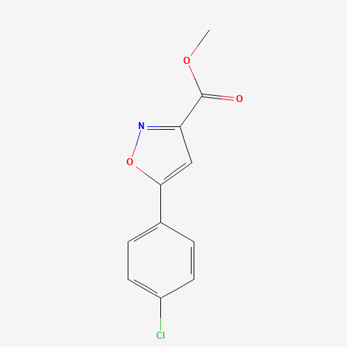 Methyl5-(4-chlorophenyl)isoxzole-3-carboxylate (CAS: 176593-36-5) - Related Chemical Product