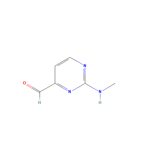 4-Pyrimidinecarboxaldehyde,2-(methylamino)-(9CI) (CAS: 180869-39-0) - Related Chemical Product