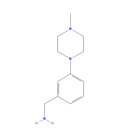 1-[3-(4-Methylpiperazin-1-yl)phenyl]methanamine (CAS: 672325-37-0) - Related Chemical Product