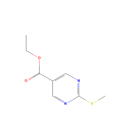 2-(Methylthio)-5-pyrimidinecarboxylic acid ethyl ester (CAS: 73781-88-1) - Related Chemical Product