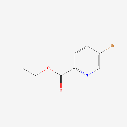5-bromo-2-pyridinecarboxylic acid ethyl ester (CAS: 77199-09-8) - Chemical Structure and Molecular Formula 