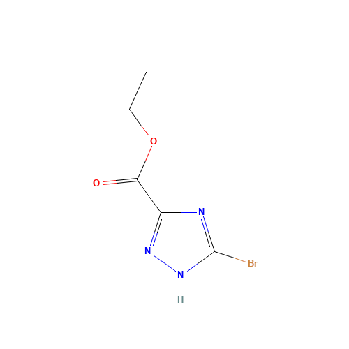 5-BROMO-1H-1,2,4-TRIAZOLE-3-CARBOXYLIC ACID ETHYL ESTER (CAS: 774608-89-8) - Related Chemical Product