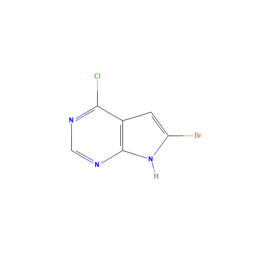 6-BROMO-4-CHLORO-7H-PYRROLO[2,3-D]PYRIMIDINE (CAS: 784150-41-0) - Related Chemical Product