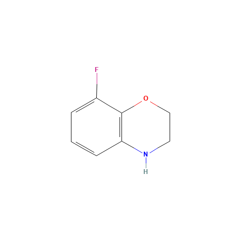 8-FLUORO-3,4-DIHYDRO-2H-BENZO[1,4]OXAZINE HYDROCHLORIDE (CAS: 898832-40-1) - Related Chemical Product
