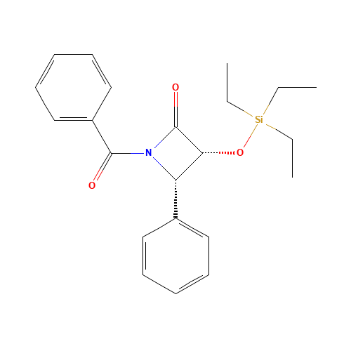 (3R,4S)-1-Benzoyl-4-phenyl-3-[(triethylsilyl)oxy]-2-azetidinone (CAS: 149249-91-2) - Related Chemical Product