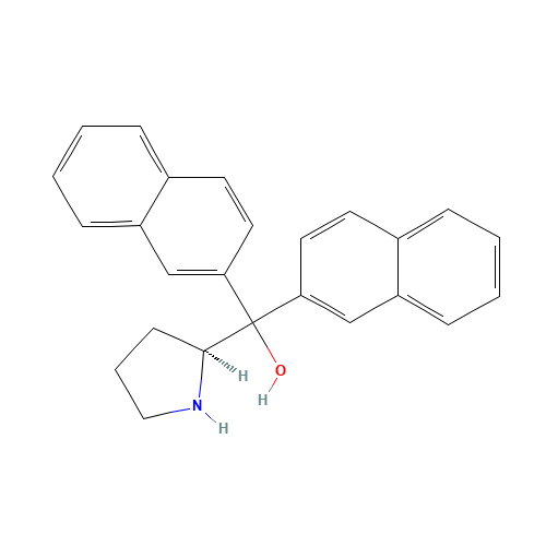 (S)-(-)-ALPHA,ALPHA-DI(2-NAPHTHYL)-2-PYRROLIDINEMETHANOL (CAS: 127986-84-9) - Related Chemical Product