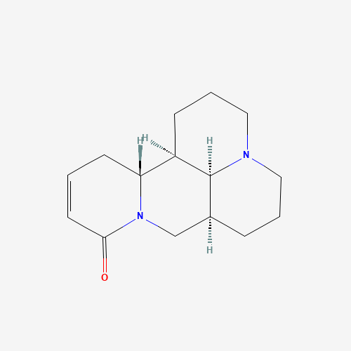13,14-Didehydromatridin-15-one (CAS: 145572-44-7) - Chemical Structure and Molecular Formula 