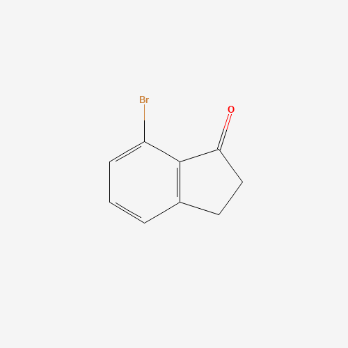 7-Bromo-1-indanone (CAS: 125114-77-4) - Chemical Structure and Molecular Formula 