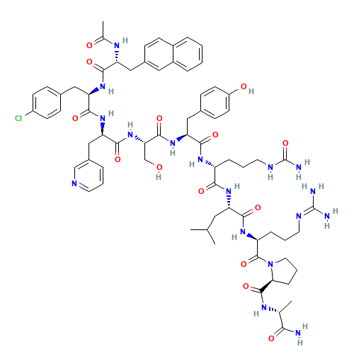 Cetrorelix acetate (CAS: 120287-85-6) - Related Chemical Product