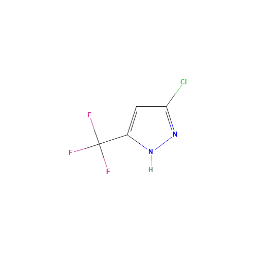 3-trifluoromethyl-1H-5-chloropyrazole (CAS: 1003320-19-1) - Related Chemical Product
