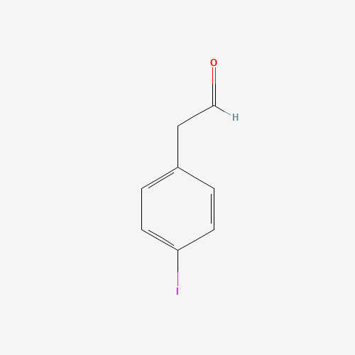 4-IODOBENZENEACETALDEHYDE (CAS: 109347-43-5) - Chemical Structure and Molecular Formula 