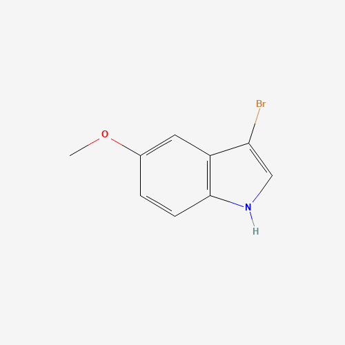 1H-INDOLE,3-BROMO-5-METHOXY- (CAS: 85092-83-7) - Chemical Structure and Molecular Formula 