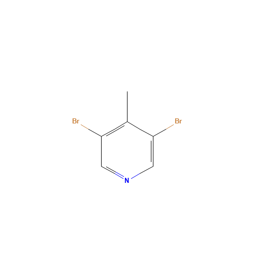 3,5-Dibromo-4-methylpyridine (CAS: 3430-23-7) - Related Chemical Product