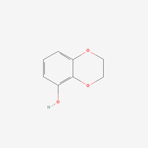 2,3-dihydro-1,4-benzodioxin-5-ol (CAS: 10288-36-5) - Chemical Structure and Molecular Formula 