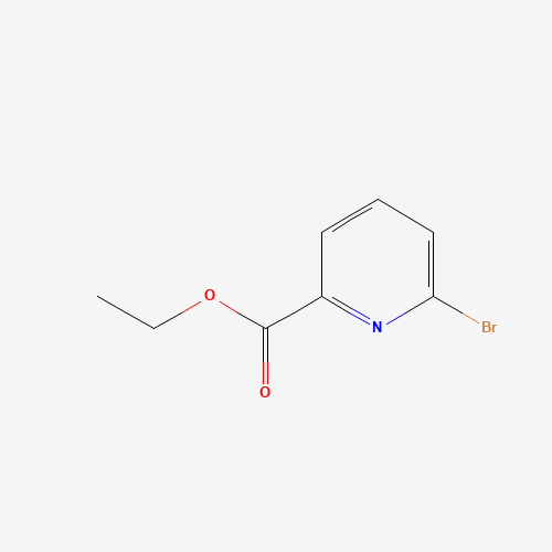 6-BROMOPYRIDINE-2-CARBOXYLIC ACID ETHYL ESTER (CAS: 21190-88-5) - Chemical Structure and Molecular Formula 