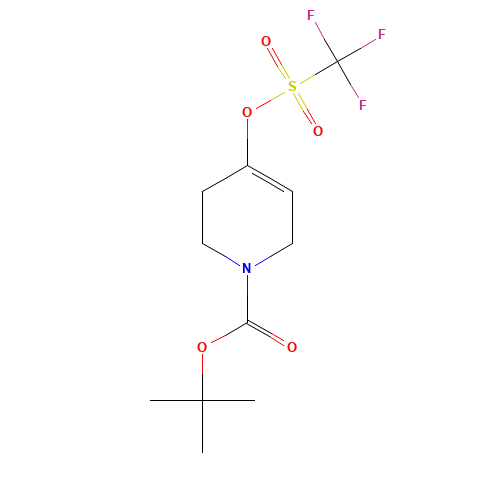 1-(tertbutoxycarbonyl)-1,2,3,6-tetrahydropyridin-4-yltrifluoromethanesulfonate (CAS: 138647-49-1) - Related Chemical Product