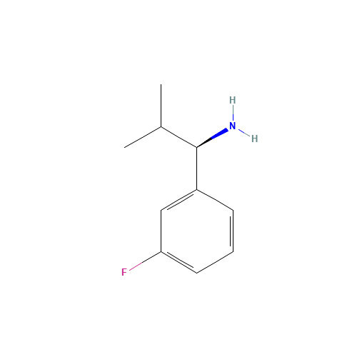 (1R)-1-(3-fluorophenyl)-2-methylpropylamine (CAS: 473733-18-5) - Related Chemical Product