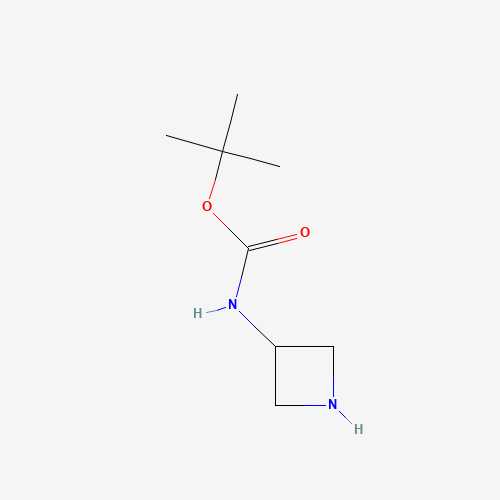 3-N-Boc-amino-azetidine (CAS: 91188-13-5) - Chemical Structure and Molecular Formula 