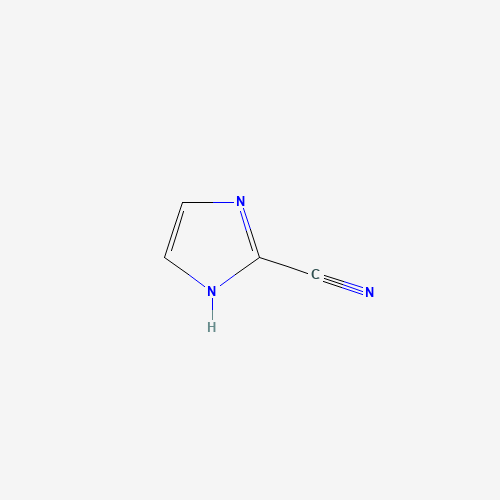 1H-IMIDAZOLE-2-CARBONITRILE (CAS: 31722-49-3) - Chemical Structure and Molecular Formula 