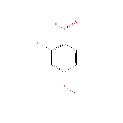 2-BROMO-4-METHOXYBENZALDEHYDE (CAS: 43192-31-0) - Chemical Structure and Molecular Formula 