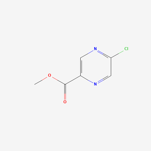 Methyl 5-chloropyrazine-2-carboxylate (CAS: 33332-25-1) - Chemical Structure and Molecular Formula 