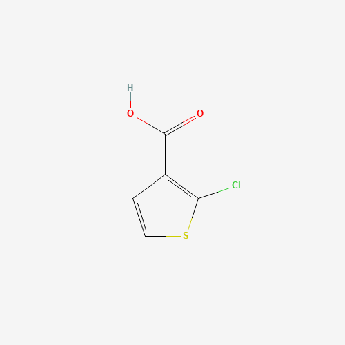 2-Chlorothiophene-3-carboxylic acid (CAS: 53935-71-0) - Chemical Structure and Molecular Formula 