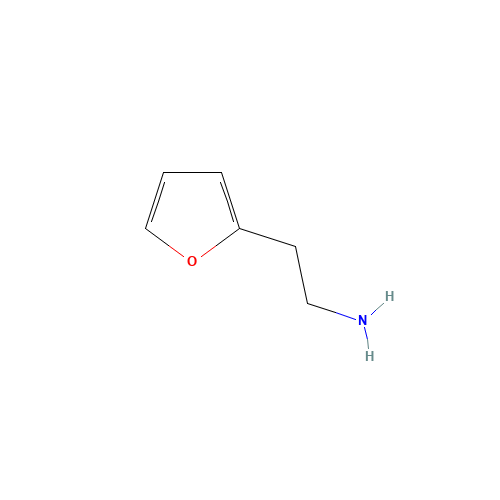 2-FURAN-2-YL-ETHYLAMINE (CAS: 1121-46-6) - Chemical Structure and Molecular Formula 