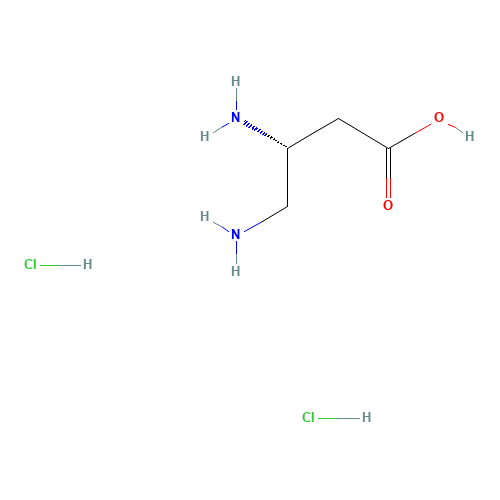 R-3,4-Diaminobutyric acid 2HCl (CAS: 141318-79-8) - Related Chemical Product