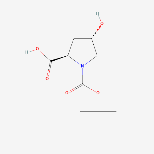 (2R,4S)-N-ALPHA-T-BUTOXYCARBONYL-4-HYDROXYPYRROLIDINE-2-CARBOXYLIC ACID (CAS: 147266-92-0) - Related Chemical Product