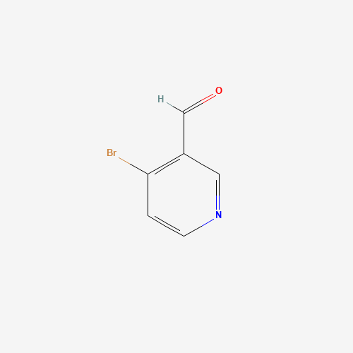 4-Bromopyridine-3-carboxaldehyde (CAS: 154105-64-3) - Chemical Structure and Molecular Formula 