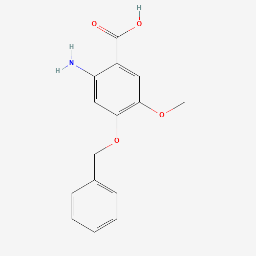 2-AMINO-4-BENZYLOXY-5-METHOXY-BENZOIC ACID (CAS: 155666-33-4) - Related Chemical Product