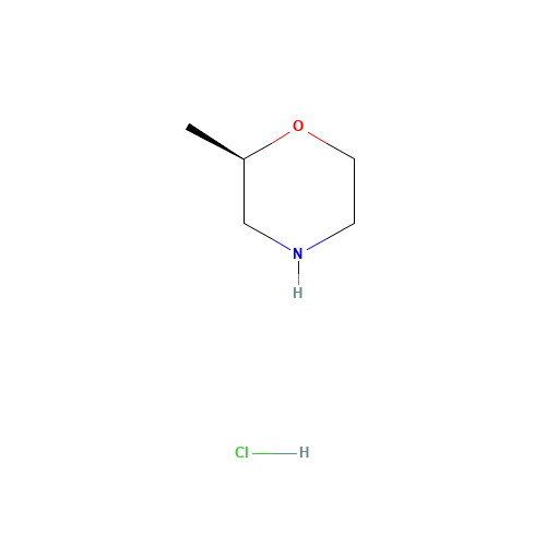 (R)-2-Methyl-morpholine (CAS: 168038-14-0) - Chemical Structure and Molecular Formula 