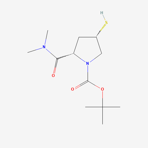 1-Pyrrolidine-Carboxylic Acid,2-[(Dimethylamino)Carbonyl]-4-Mercapto-1,1-Dimethyl Ester,(2s-Cis)- (CAS: 177615-44-0) - Related Chemical Product