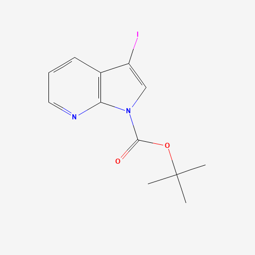 3-IODO-PYRROLO[2,3-B]PYRIDINE-1-CARBOXYLIC ACID TERT-BUTYL ESTER (CAS: 192189-18-7) - Related Chemical Product