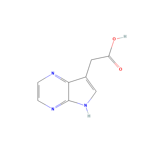 5H-PYRROLO[2,3-B]PYRAZINE-7-ACETIC ACID (CAS: 20322-09-2) - Related Chemical Product