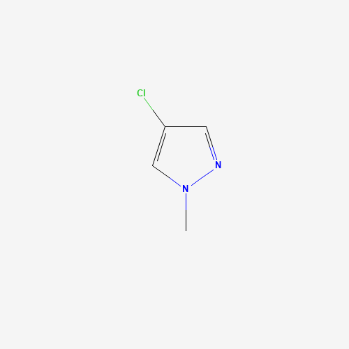 4-Chloro-1-methylpyrazole (CAS: 35852-81-4) - Chemical Structure and Molecular Formula 