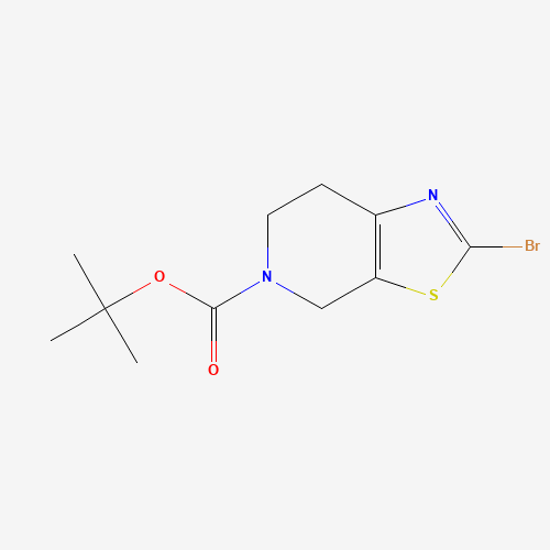 tert-butyl 2-bromo-6,7-dihydrothiazolo[5,4-c]pyridine-5(4H)-carboxylate (CAS: 365996-06-1) - Chemical Structure and Molecular Formula 