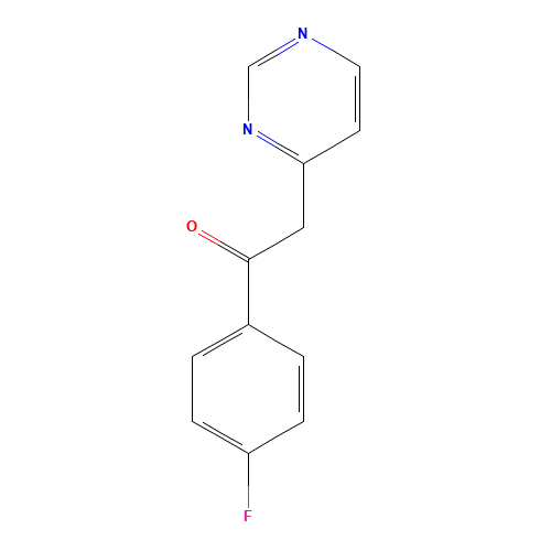 1-(4-FLUORO-PHENYL)-2-PYRIMIDIN-4-YL-ETHANONE (CAS: 36827-98-2) - Related Chemical Product