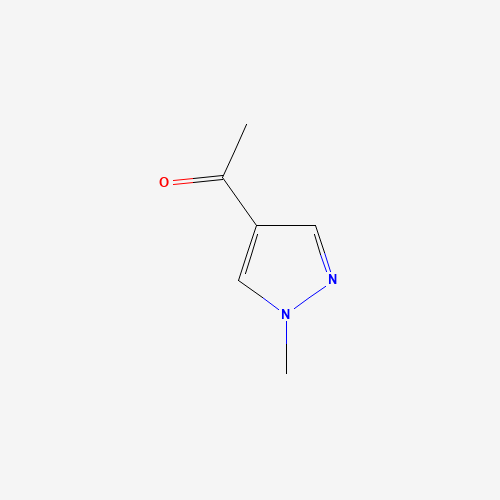 1-(1-METHYL-1H-PYRAZOL-4-YL)-ETHANONE chemical structure 1-(1-METHYL-1H-PYRAZOL-4-YL)-ETHANONE (CAS: 37687-18-6) - Chemical Structure and Molecular Formula