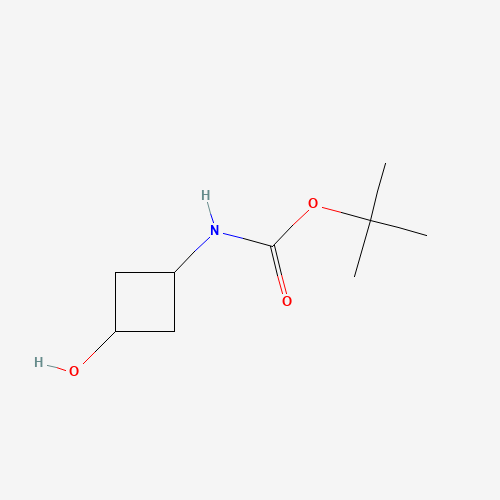 (TRANS)-3-AMINOCYCLOBUTANOL (CAS: 389890-42-0) - Chemical Structure and Molecular Formula 