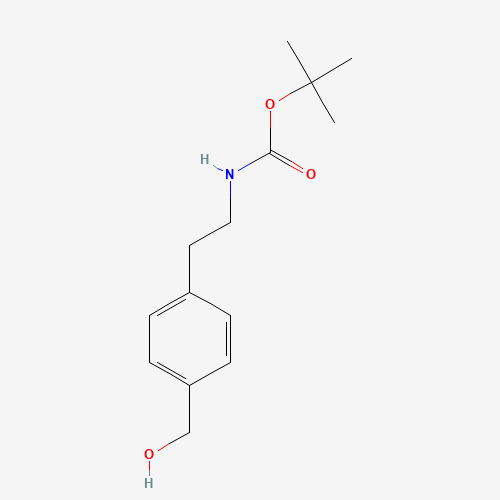 [4-(2-BOC-AMINO-ETHYL)-PHENYL]-METHANOL (CAS: 421551-76-0) - Related Chemical Product