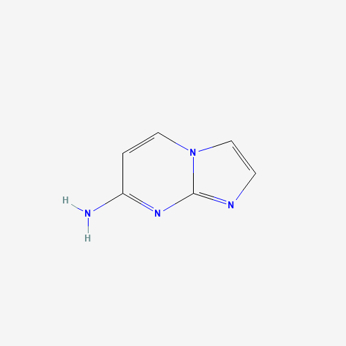 Imidazo[1,2-a]pyrimidin-7-amine (9CI) (CAS: 462651-80-5) - Chemical Structure and Molecular Formula 