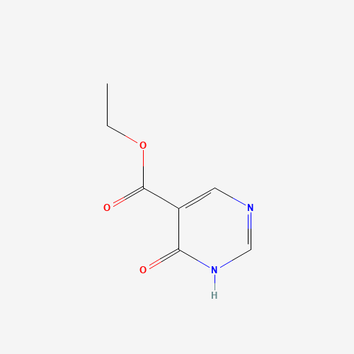 Ethyl 4-hydroxypyrimidine-5-carboxylate (CAS: 4786-52-1) - Chemical Structure and Molecular Formula 