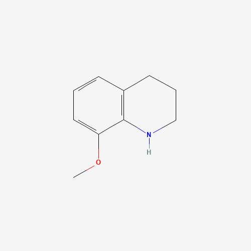 8-METHOXY-1,2,3,4-TETRAHYDROQUINOLINE (CAS: 53899-17-5) - Chemical Structure and Molecular Formula 
