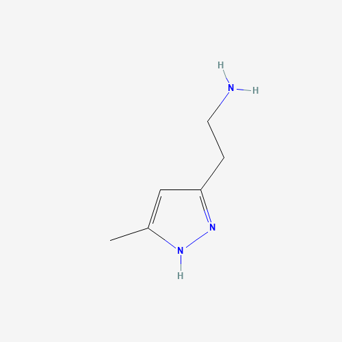 2-(3-methyl-1H-pyrazol-5-yl)ethanamine (CAS: 54055-40-2) - Related Chemical Product