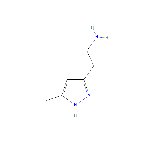 2-(3-methyl-1H-pyrazol-5-yl)ethanamine (CAS: 54055-40-2) - Related Chemical Product