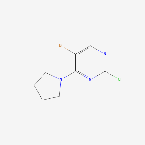 5-BROMO-2-CHLORO-4-(1-PYRROLIDINYL)PYRIMIDINE (CAS: 57054-90-7) - Related Chemical Product