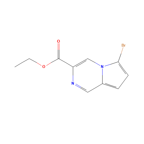 ethyl 6-bromoH-pyrrolo[1,2-a]pyrazine-3-carboxylate (CAS: 588720-62-1) - Related Chemical Product