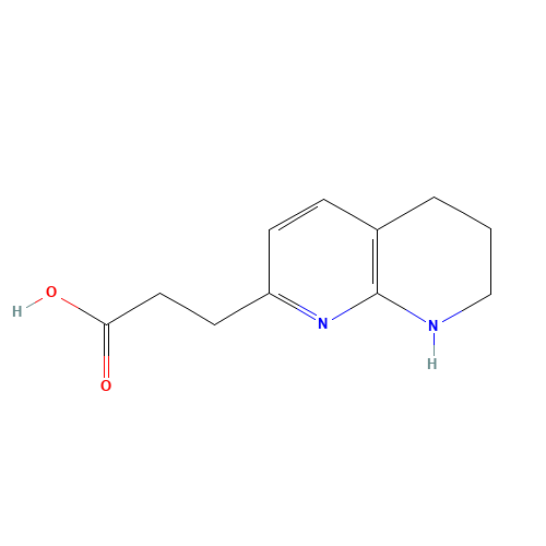 5,6,7,8-TETRAHYDRO-1,8-NAPHTHYRIDIN-2-PROPOINIC ACID (CAS: 658712-81-3) - Related Chemical Product