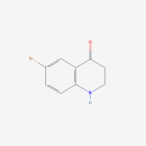 6-Bromo-2,3-Dihydroquinolin-4(1H)-One (CAS: 76228-06-3) - Chemical Structure and Molecular Formula 